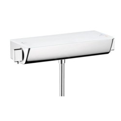 Hansgrohe Ecostat Select - Mitigeur thermostatique de douche, blanc/ chrome 13161400