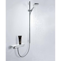Hansgrohe Ecostat Select - Mitigeur thermostatique de douche, blanc/ chrome 13161400
