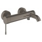 Grohe Essence - Mitigeur de baignoire, graphite foncé brossé 33624AL1