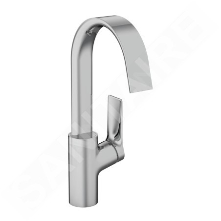Hansgrohe Vivenis - Mitigeur de lavabo 210, avec vidage et bec rotatif, EcoSmart, chrome 75030000