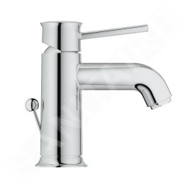 Grohe BauClassic - Mitigeur de lavabo avec tirette, chrome 32862000
