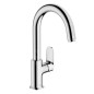Hansgrohe Vernis Blend - Mitigeur de lavabo avec vidage et bec rotatif, EcoSmart, chrome 71554000