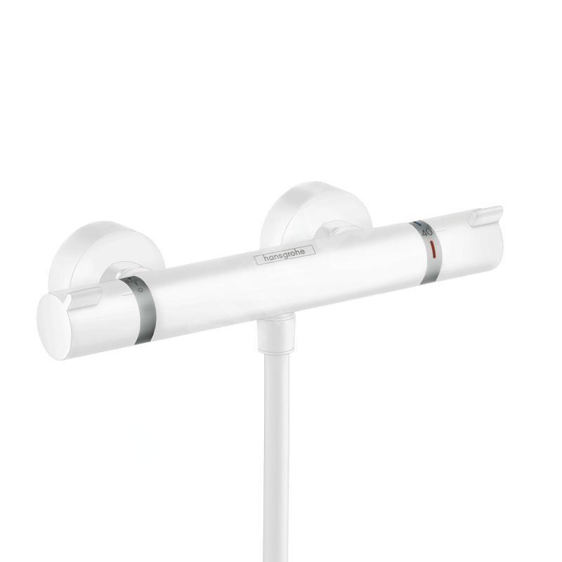 Hansgrohe Ecostat Comfort - Mitigeur de baignoire, blanc mat 13116700