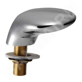 Sapho Robinetterie - Bec déverseur sur bord de baignoire, chrome 48B100