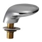 Sapho Robinetterie - Bec déverseur sur bord de baignoire, chrome 48B100