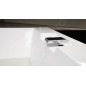 Sapho Robinetterie - Bec déverseur sur bord de baignoire, largeur 130 mm, chrome BD31451