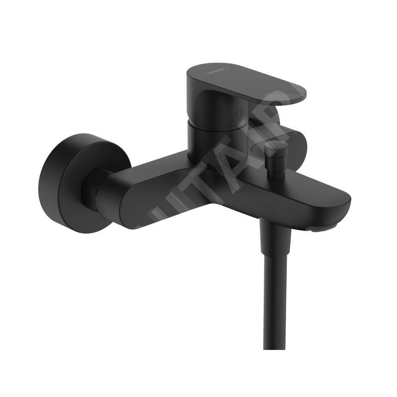Hansgrohe Rebris S - Mitigeur de baignoire, noir mat 72440670
