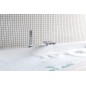 Sapho Robinetterie - Bec déverseur sur bord de baignoire, largeur 130 mm, chrome BD31451