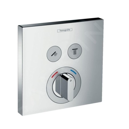Hansgrohe Shower Select - Mitigeur à encastrer pour 2 sorties, chrome 15768000