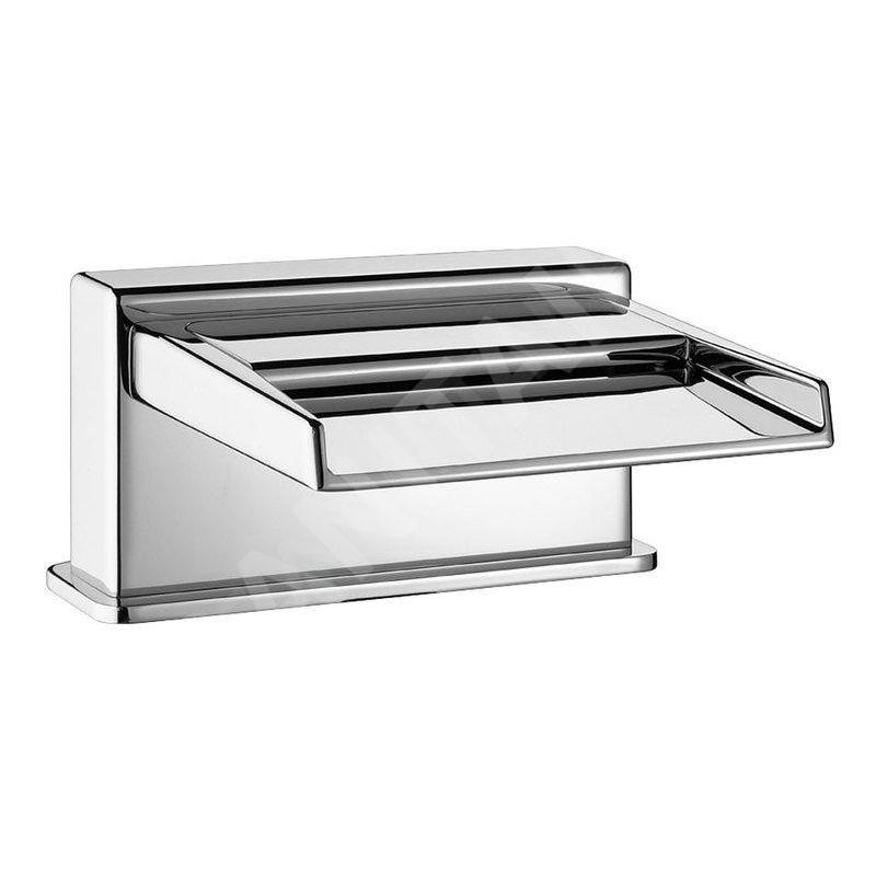 Sapho Robinetterie - Bec déverseur sur bord de baignoire, largeur 145 mm, cascade, chrome 5107