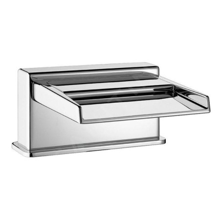 Sapho Robinetterie - Bec déverseur sur bord de baignoire, largeur 145 mm, cascade, chrome 5107
