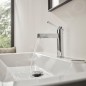 Hansgrohe Finoris - Mitigeur de lavabo 110, avec Push-Open, CoolStart, EcoSmart, chrome 76024000