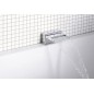 Sapho Robinetterie - Bec déverseur sur bord de baignoire, largeur 145 mm, cascade, chrome 5107