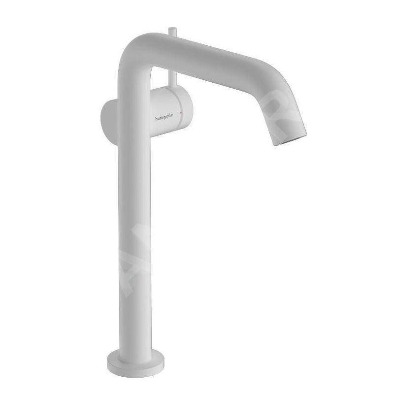 Hansgrohe Tecturis S - Mitigeur de lavabo avec vidage Push-Open, CoolStart, EcoSmart, blanc mat 73370700