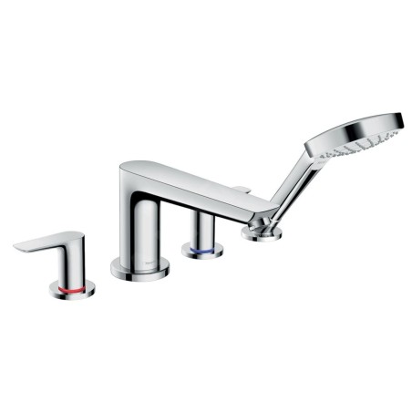 Hansgrohe Talis E - Mitigeur pour montage sur bord de baignoire, installation 4 trous, chrome 71748000