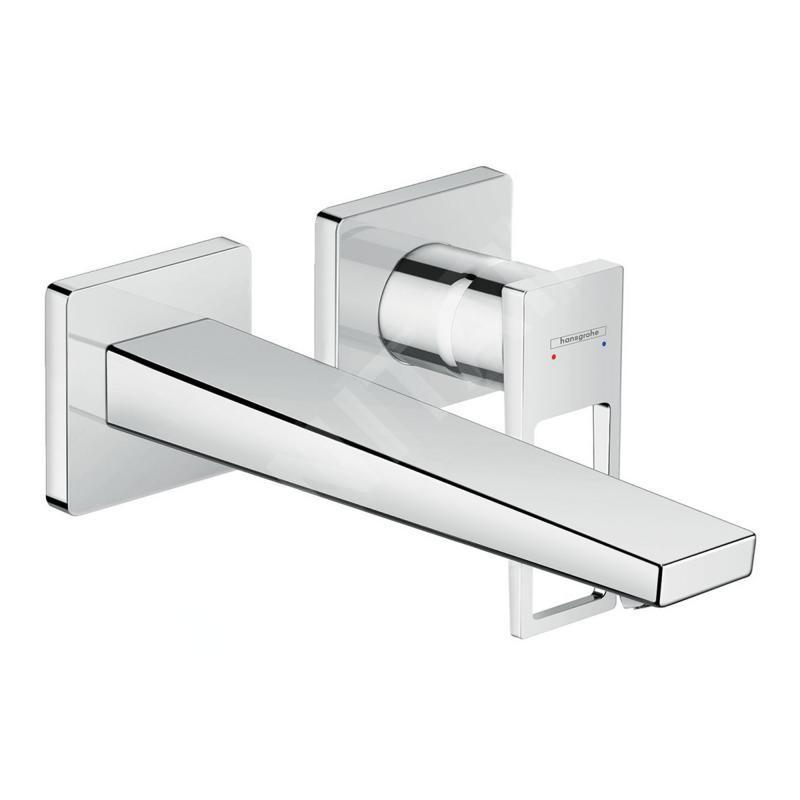 Hansgrohe Metropol - Mitigeur de lavabo encastré, installation 2 trous, chrome 74526000