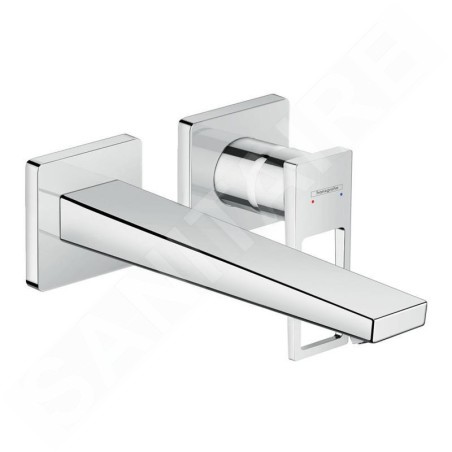 Hansgrohe Metropol - Mitigeur de lavabo encastré, installation 2 trous, chrome 74526000