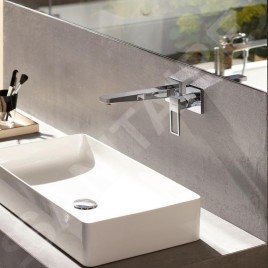 Hansgrohe Metropol - Mitigeur de lavabo encastré, installation 2 trous, chrome 74526000