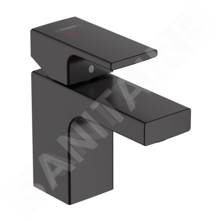 Hansgrohe Vernis Shape - Mitigeur de lavabo avec vidage, CoolStart, EcoSmart, noir mat 71593670