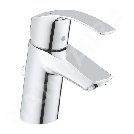 Grohe Eurosmart - Mitigeur de lavabo avec tirette, chrome 23456002