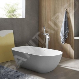 Sapho Ginko - Mitigeur de baignoire pour montage au sol, chrome 1101-21