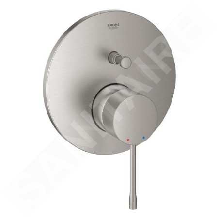 Grohe Essence - Mitigeur à encastrer pour 2 sorties, supersteel 24058DC1