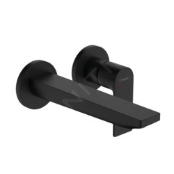 Hansgrohe Rebris E - Mitigeur de lavabo encastré, 2 trous, noir mat 72568670