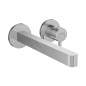 Hansgrohe Finoris - Mitigeur de lavabo encastré, installation 2 trous, EcoSmart, chrome 76050000
