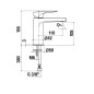 Jika Cubito-N - Mitigeur de lavabo, chrome H3111X10041101
