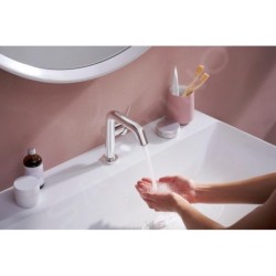 Hansgrohe Tecturis S - Mitigeur de lavabo avec vidage Push-Open, CoolStart, EcoSmart, chrome 73320000