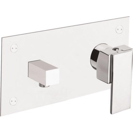 Sapho Mastermax - Mitigeur de douche encastré avec sortie de douche, avec corps, chrome 8785