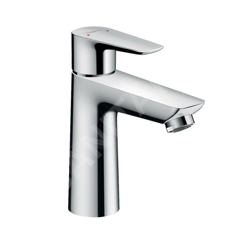 Hansgrohe Talis E - Mitigeur de lavabo 110, LowFlow 3,5 l/min avec vidage, chrome 71715000