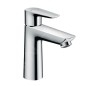 Hansgrohe Talis E - Mitigeur de lavabo 110, LowFlow 3,5 l/min avec vidage, chrome 71715000