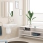 Grohe Start Edge - Mitigeur de lavabo avec bec rotatif et vidage, chrome 24201001