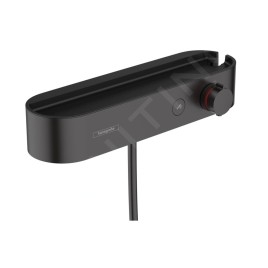 Hansgrohe ShowerTablet Select - Mitigeur de douche thermostatique, noir mat 24360670