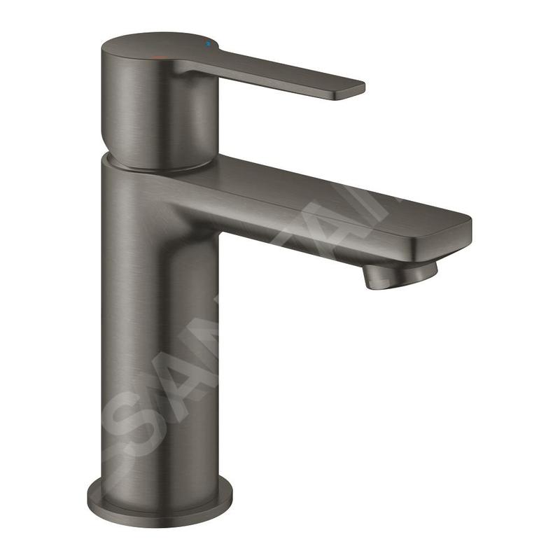 Grohe Lineare - Mitigeur de lavabo avec bonde Push-Open, Hard Graphite brossé 23791AL1