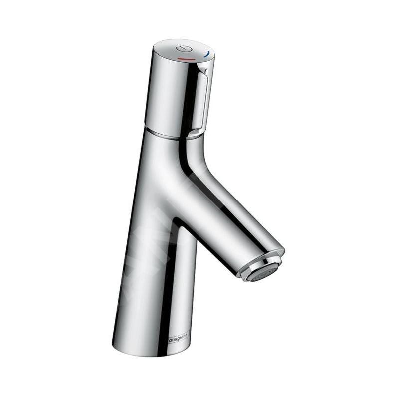 Hansgrohe Talis Select S - Mitigeur de lavabo 80 sans garniture de vidage, touche de commande, chrome 72041000