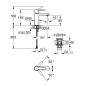 Grohe Lineare - Mitigeur de lavabo XS, supersteel 23791DC1