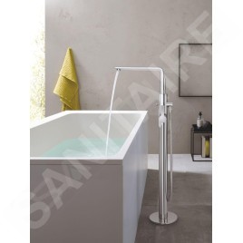 Grohe Lineare - Mitigeur de baignoire pour montage au sol, chrome 23792001