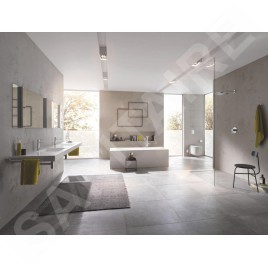 Grohe Lineare - Mitigeur de baignoire pour montage au sol, chrome 23792001