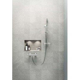 Hansa Micra - Mitigeur thermostatique mural de douche, chrome 58150171