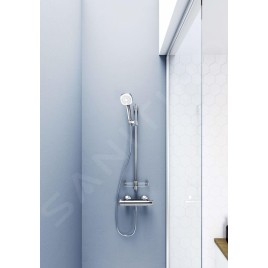 Hansa Micra - Mitigeur thermostatique mural de douche, chrome 58150171