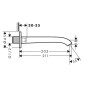 Hansgrohe Vivenis - Bec déverseur, chrome 75410000