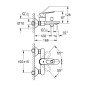 Grohe BauLoop - Mitigeur de baignoire, chrome 23603000