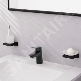 Hansgrohe Logis - Mitigeur de lavabo, CoolStart, noir mat 71073670