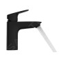 Hansgrohe Logis - Mitigeur de lavabo avec vidage, CoolStart, EcoSmart, noir mat 71102670