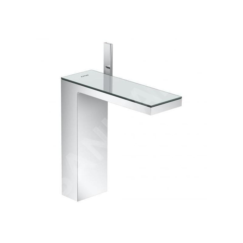 Axor MyEdition - Mitigeur de lavabo, avec garniture de vidage Push-Open, chrome/verre mirroir 47020000