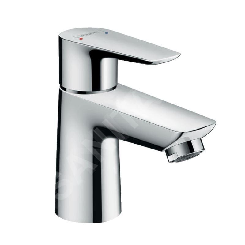 Hansgrohe Talis E - Mitigeur de lavabo 80 avec garniture de vidage Push-Open, chrome 71701000