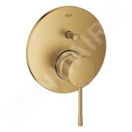 Grohe Essence - Mitigeur encastré pour 2 appareils, Cool Sunrise brossé 24058GN1
