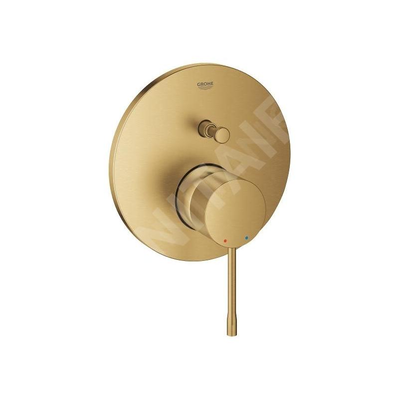 Grohe Essence - Mitigeur encastré pour 2 appareils, Cool Sunrise brossé 24058GN1